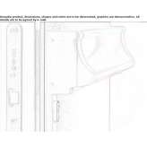 Metal handle for emergency doors Garcov