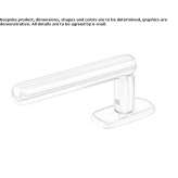 Stainless steel window handle Anagni