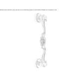 Brass pull handle Congaz