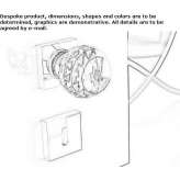 Crystal door handle Florian