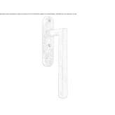 Metal window handle Anthiro