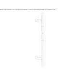 Pull handle with fingerprint scanner Almozara