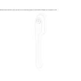 Anti-burglary aluminum window handle with a lock Aramon