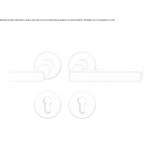 Aluminum handle with lock Altamira