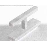 Corten™ door/window handle Ronsecco