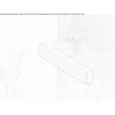 Brass door handle Lamoni