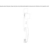 Brass handle on the back plate Hamrun