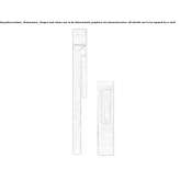 Brass handle for sliding windows Crimora