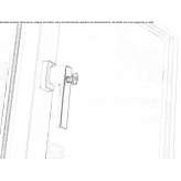 Anti-burglary window handle with lock Reinbach