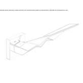 Klamka metalowa na rozecie Villamar