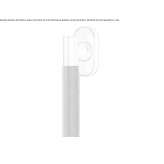 Stainless steel window handle on a rosette Tromso