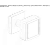 Metal door handle Coetzala