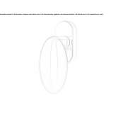 Mosiężna klamka okienna na rozecie Sekerli