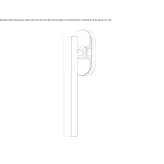 Mosiężna klamka okienna na rozecie Chilly