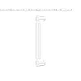 Brass pull handle Tilleur