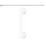 Brass pull handle Chilly