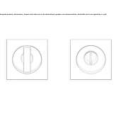 Recessed metal door handle Halchiu