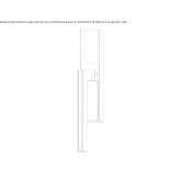 Metalowa klamka okienna na płycie tylnej Lockwood