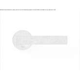 Metal handle on a rosette Crava