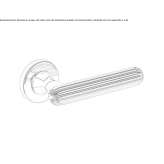 Brass door handle Ignalina