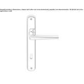 Cromall® handle on the backplate Theillay