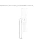 Cromall® window handle on the back plate Theillay