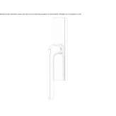 Cromall® window handle on the back plate Theillay