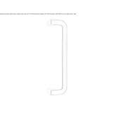 Brass pull handle Theillay
