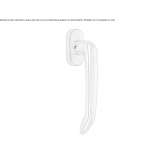 Brass handle for sliding windows Theillay