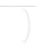 Brass pull handle Theillay