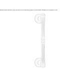 Brass pull handle Congaz