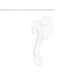 Klamka okienna mosiężna DK na rozecie Congaz