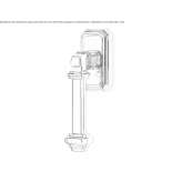 DK brass window handle on the rear plate Congaz