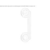 Brass pull handle Congaz