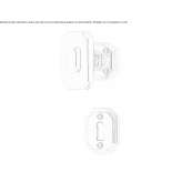 Brass handle with lock Congaz