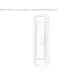 Recessed brass door handle with lock Congaz