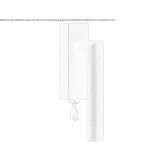Window handle with lock Saladas