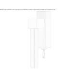 DK window handle with lock Stupari
