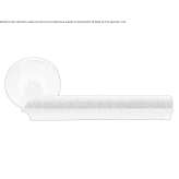Brown door handle, rosette Saladas