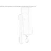 DK window handle with lock Anstaing