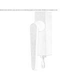 DK window handle with lock Anstaing