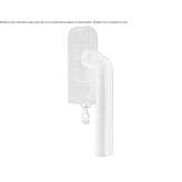 Window handle with lock Saladas