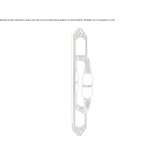 Brass handle with Swarovski® crystals Golega