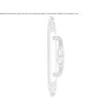 Brass handle with Swarovski® crystals Golega