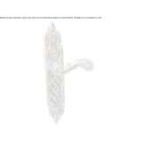 Brass handle on the back plate Golega