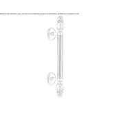Brass handle with Swarovski® crystals Golega