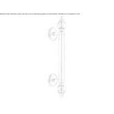 Brass handle with Swarovski® crystals Golega