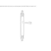 Brass handle on the back plate Golega