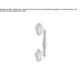 Brass pull handle Arandas