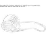 Crystal door handle Trinita